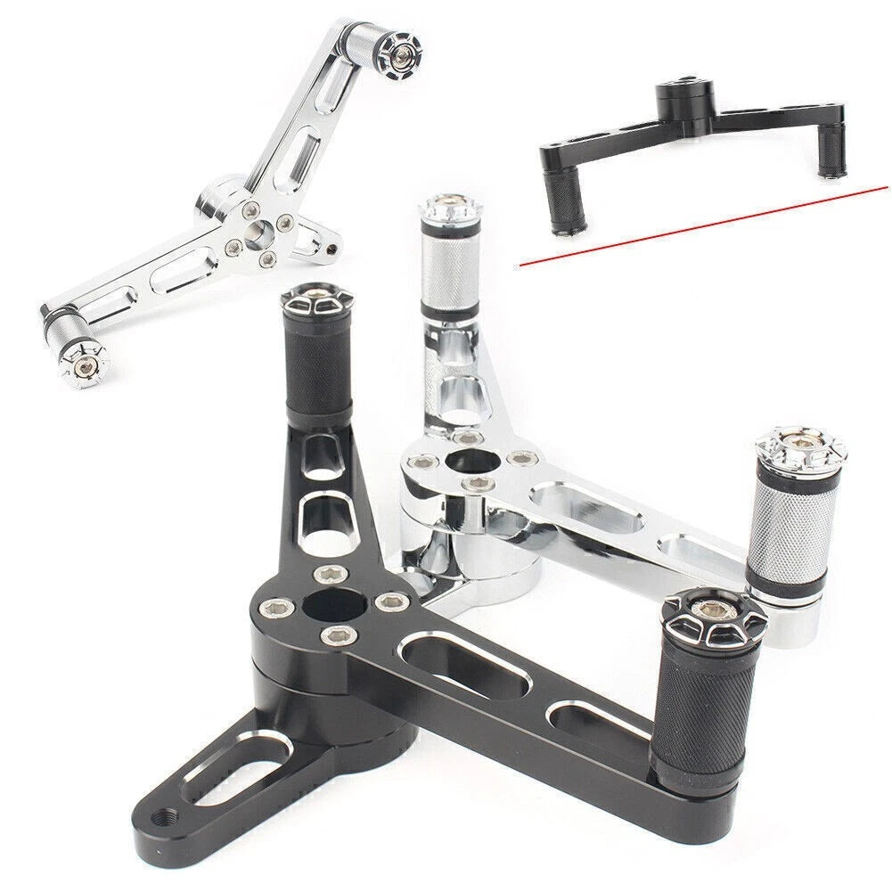 Heel Toe Shifter for Harley Sportster 883 1200 48 (2004-2018) Black/Silver