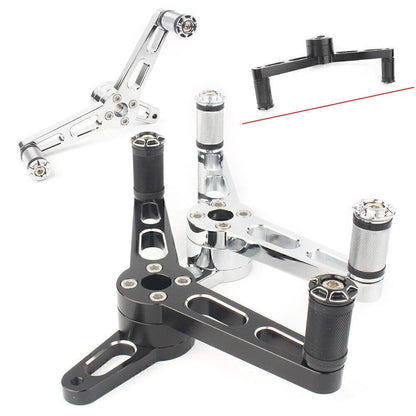 Heel Toe Shifter for Harley Sportster 883 1200 48 (2004-2018) Black/Silver