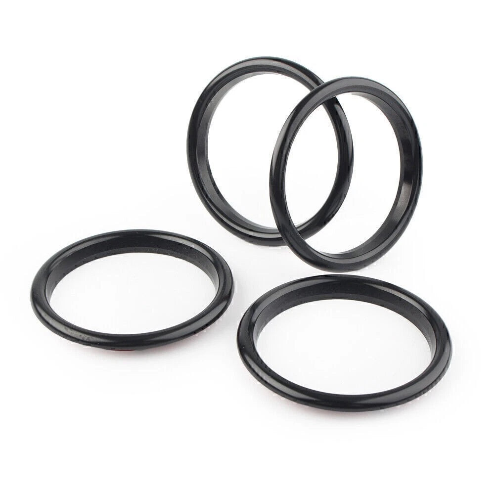 Black Air Conditioning Control Knob Ring Cover Trim for Audi A3/S3 Q2L (2012-2019)