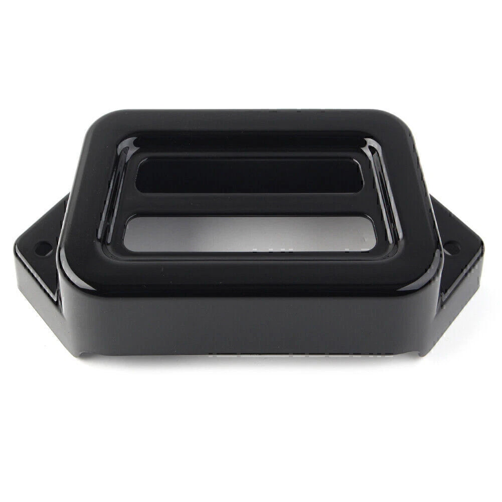 Black Voltage Regulator Cover for Harley Road Glide, Road King (1998-2008)