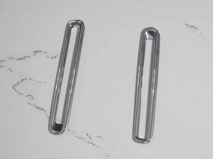 Chrome Rear Fog Light Lamp Cover Trim for 2009-2010 Acura TSX Sedan 2 x Covers