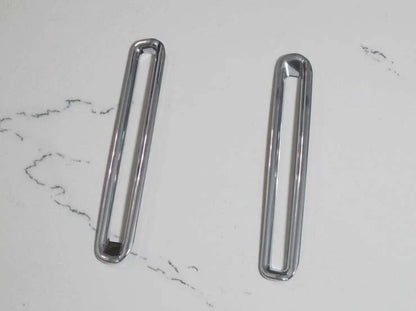 Chrome Rear Fog Light Lamp Cover Trim for 2009-2010 Acura TSX Sedan 2 x Covers