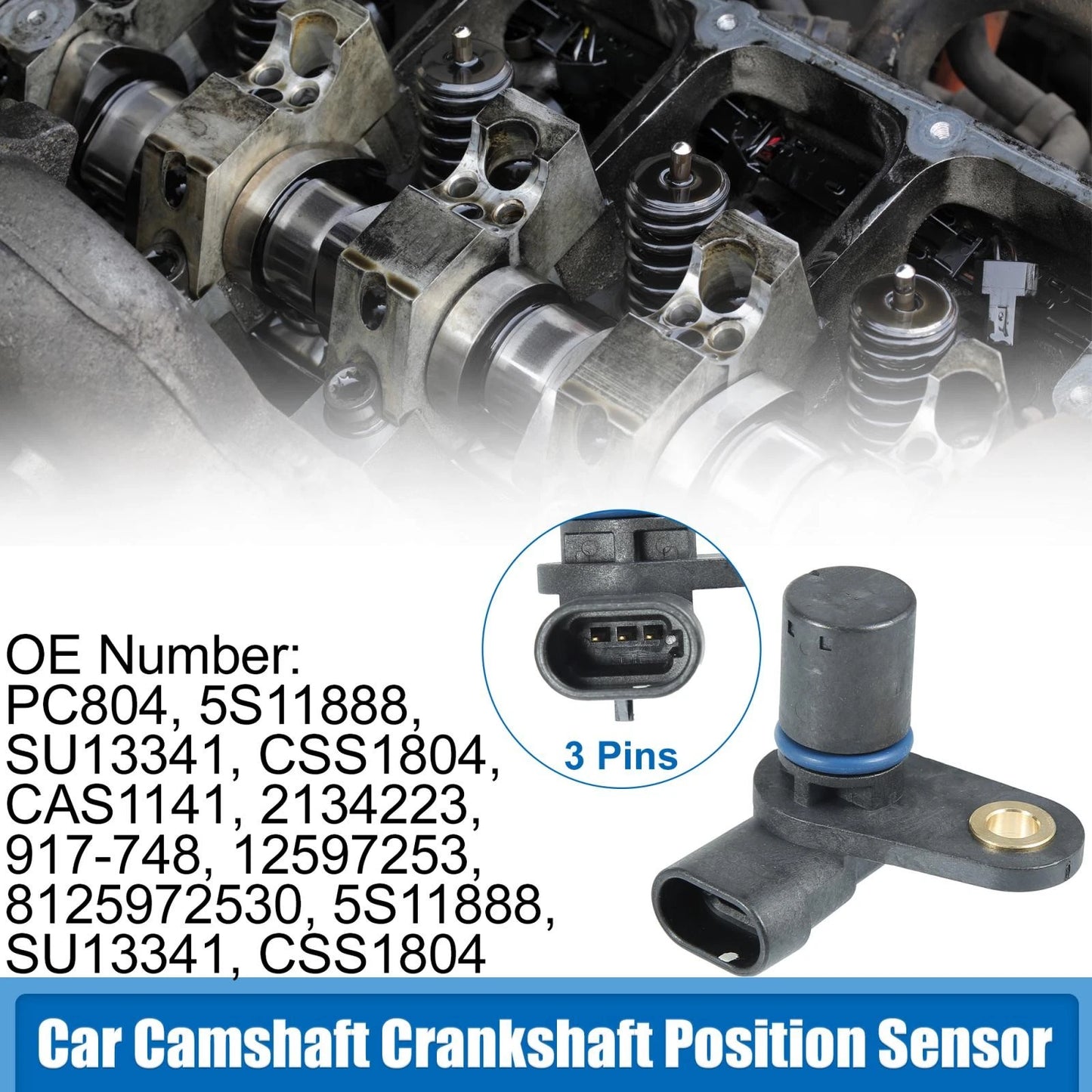 Car Camshaft & Crankshaft Position Sensor for Chevy GMC