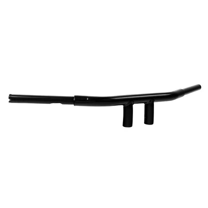 Handlebar 1 1/4" Black 4" Rise T-Bar for Harley Wide Glide Softail Road King
