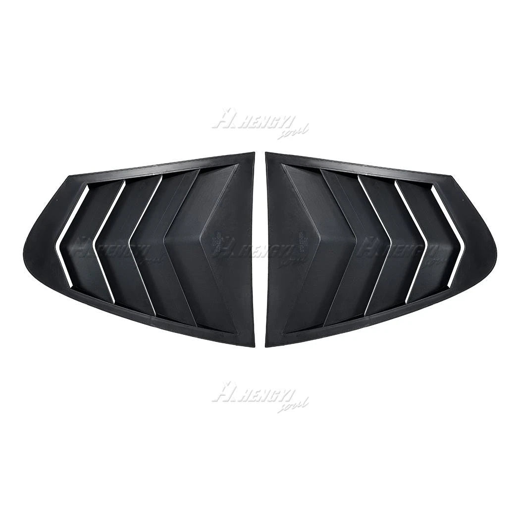 4DR Rear Side Window Louver Shutter Vent Cover for BMW 5-Series (2011–2017)