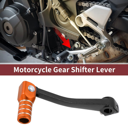 Shifter Lever for Bosuer 125 Black Lever Orange Head