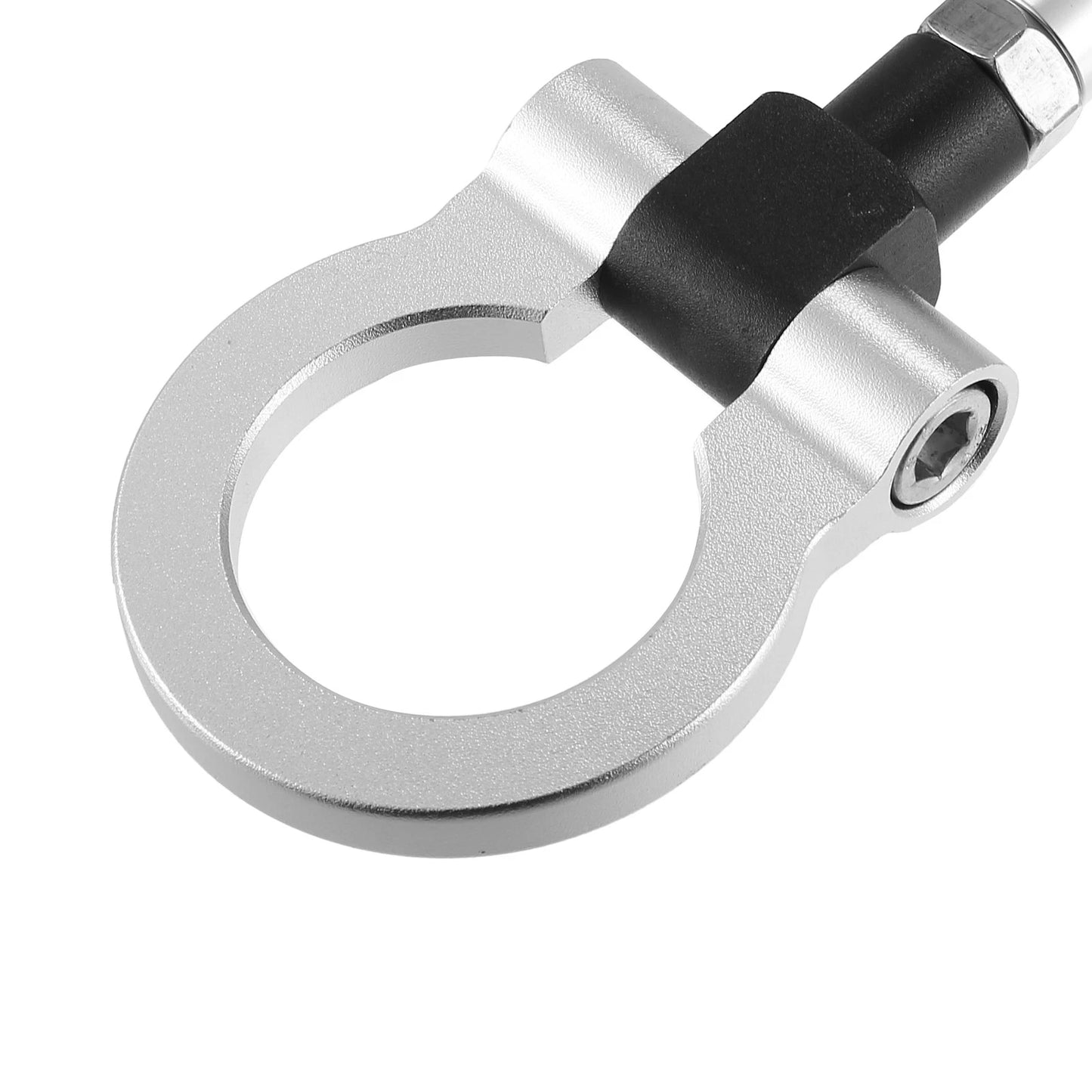 Front Tow Hook for BMW 325i 335i - Silver Tone (2006-2013)
