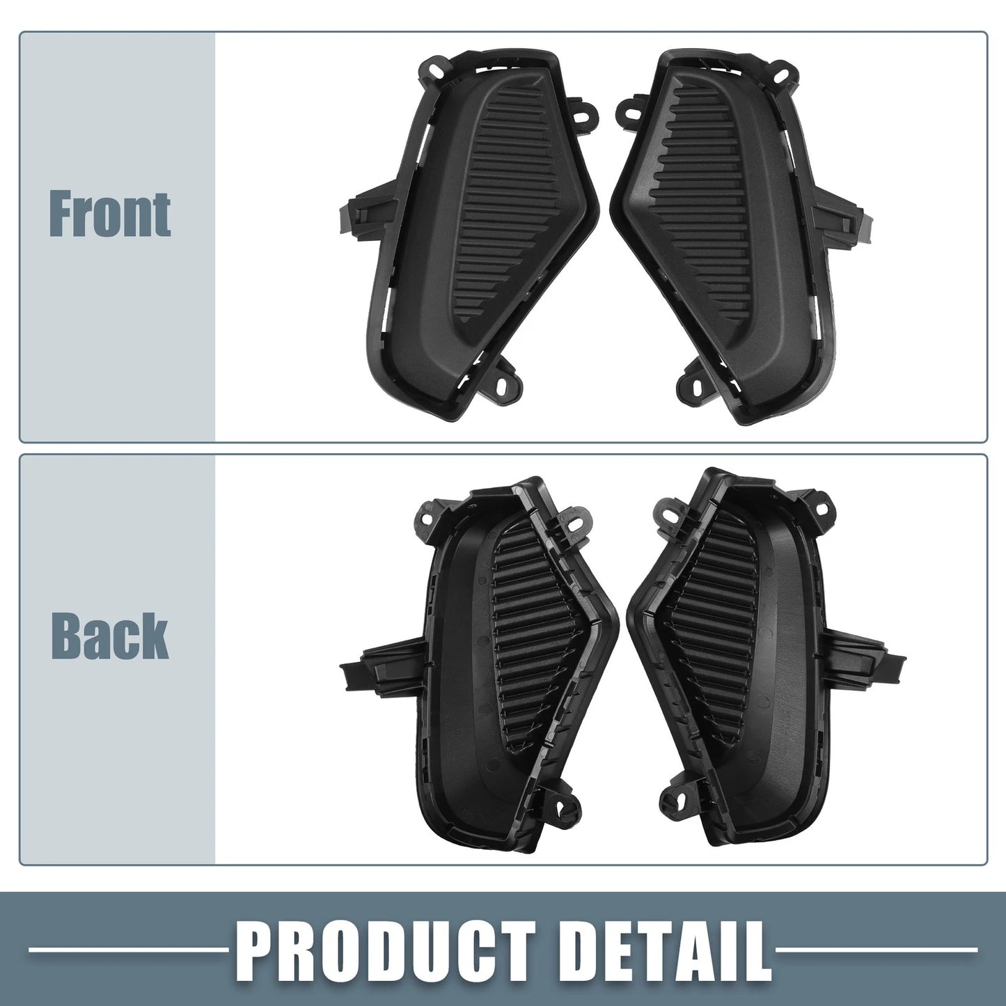 Fog Light Grille Covers  for Toyota RAV4 (2019-2023)