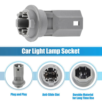 Turn Signal Light Bulb Socket 2 x Gray for Toyota Lexus (2000-2023)
