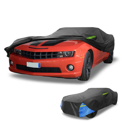 Car Cover 210D Waterproof Door Zipper for Chevrolet Camaro Oxford Cloth