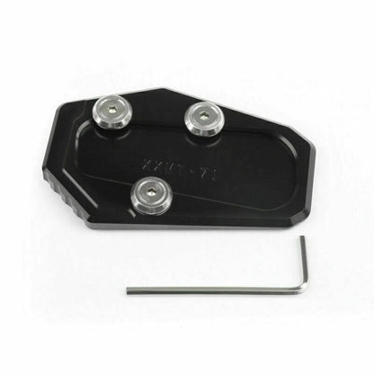 Side Pad Stand Extension Plate for BMW R1200RT (2014-2015) Black