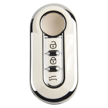 Key Fob Repair Cover for Fiat Punto Creamy White