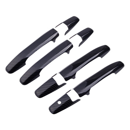 8pcs Carbon Fiber ABS Door Handle Covers for Honda Civic Pilot (2016-2023)
