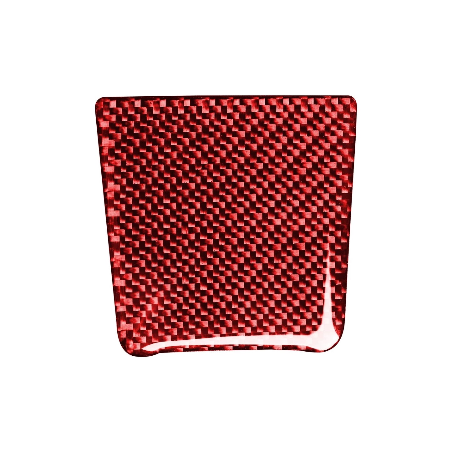 3 x Carbon Fiber Red Gear Shift Box Trim for Porsche Macan (2014-2019)
