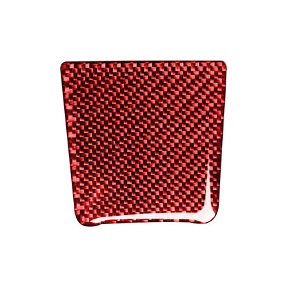 3 x Carbon Fiber Red Gear Shift Box Trim for Porsche Macan (2014-2019)