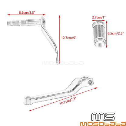 Heel Shifter Peg for Harley Davidson Softail Deluxe, Fat Boy, Heritage Classic