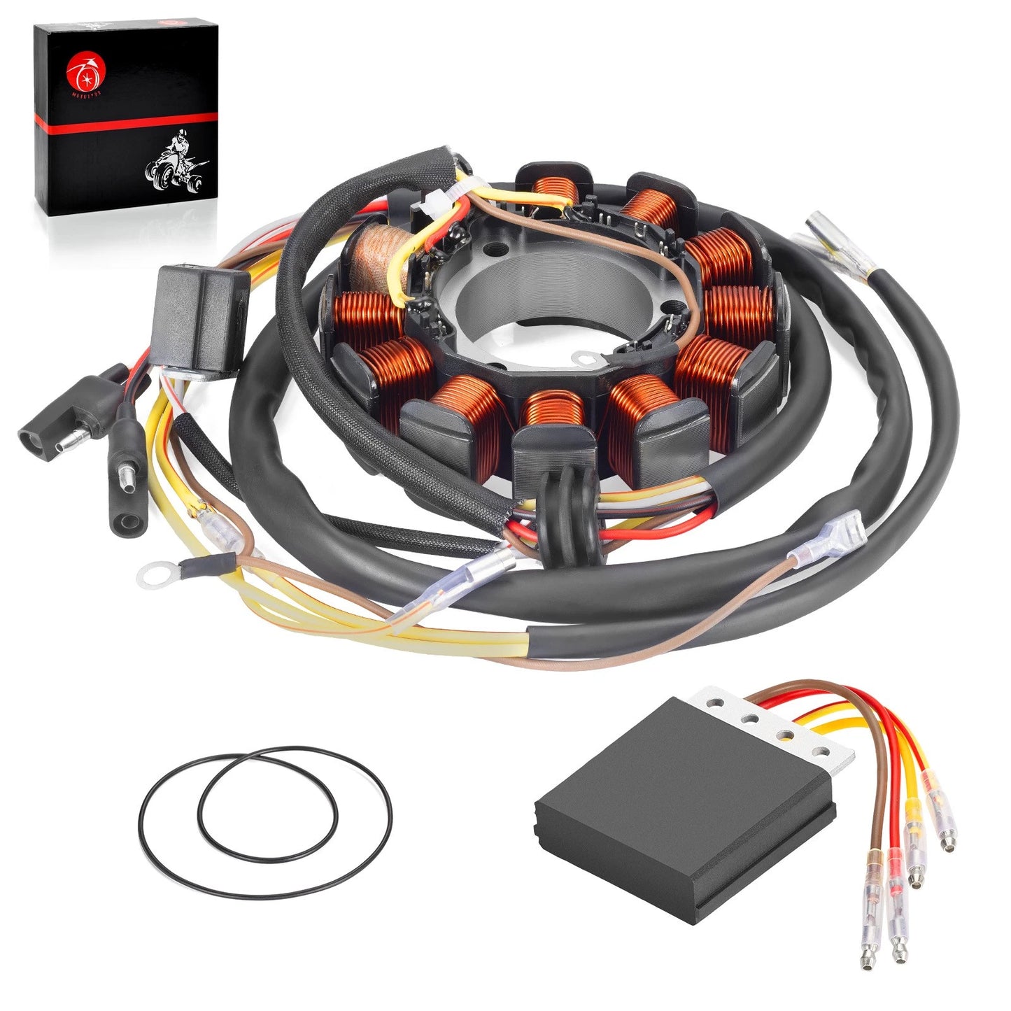 Stator and Regulator for Polaris Sportsman 500 6x6 2002 (S# 02-00893)