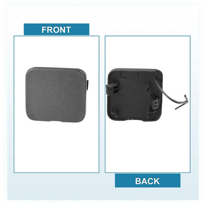Rear Bumper Tow Hook Cover Gray for Infiniti Q50 (2014-2018)