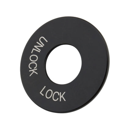 Black Ignition Lock Insert Trim for Harley Road King Special (2015-2024)