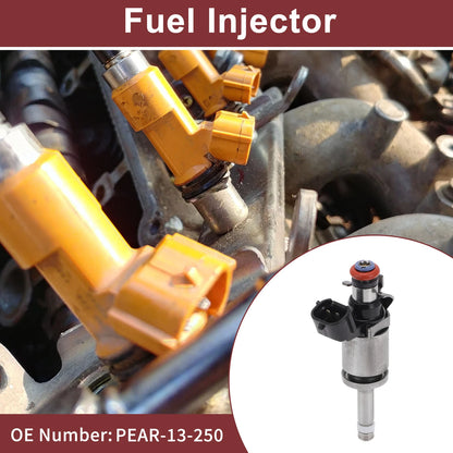Fuel Injector for Mazda 3 Sport 2.0 (2016-2018) 1 Pc Black