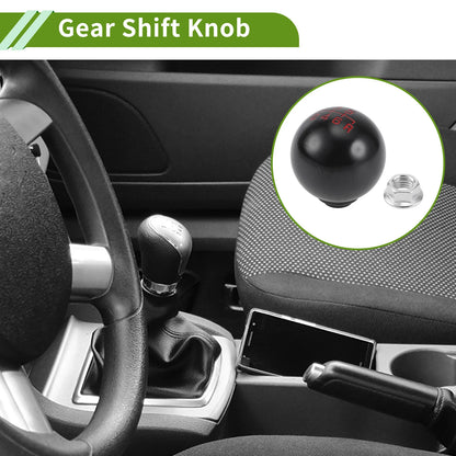 6 Speed Manual Gear Shift Knob for Honda Accord (1990-1997) - Aluminum Black