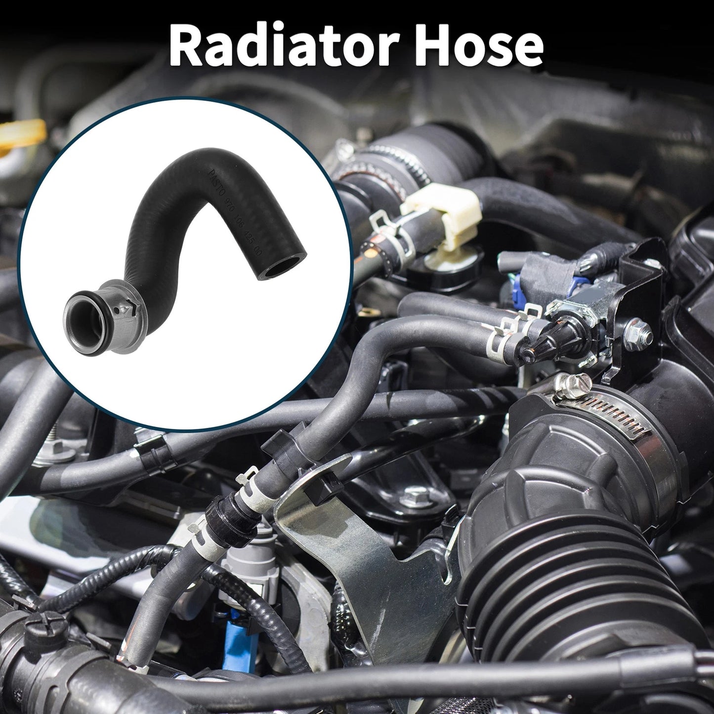 Radiator Hose Rubber for Porsche Panamera (2010-2016)