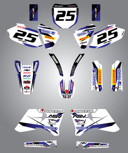 Full Custom Graphics for Yamaha YZF 400 1998-2002 Storm Stickers