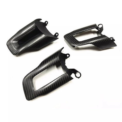 3 x Carbon Fiber Steering Wheel Covers for Ford Mustang (2015-2023)