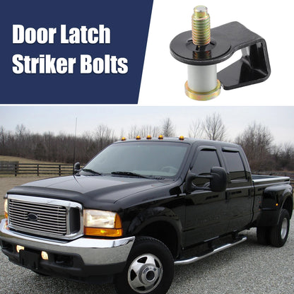 Car Door Latch Lock Striker Bolts for Ford Bronco, Mercury Capri (1980-1996)