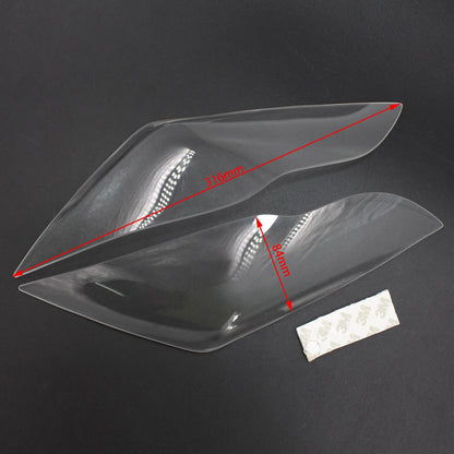 Headlight Glass Protector Cover Clear for Kawasaki ZX-10R (2011-2015)