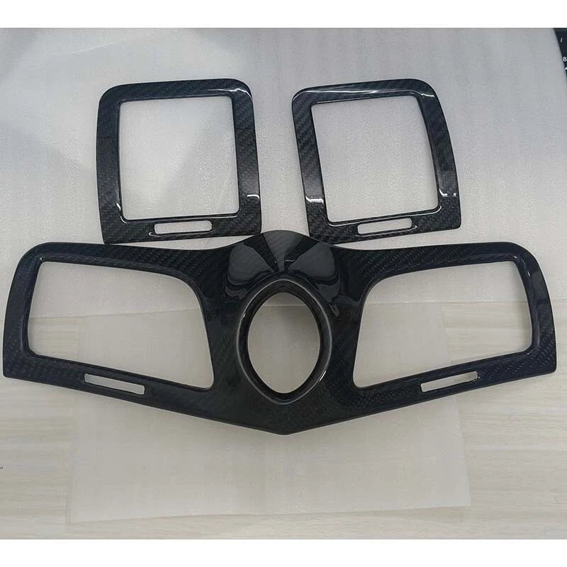 Dry Carbon Fiber Dashboard Vent Panel Trim Kit for Maserati GranTurismo 08-17