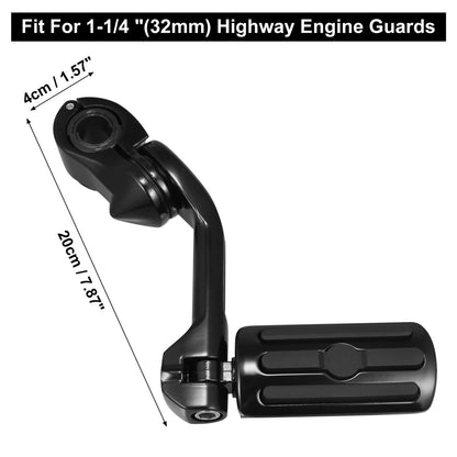 Motorcycle Engine Foot Pegs 1 Pair Foot Pegs for Harley
