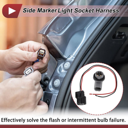 Side Marker Light Bulb Socket Harness for Honda Civic (2016-2021)