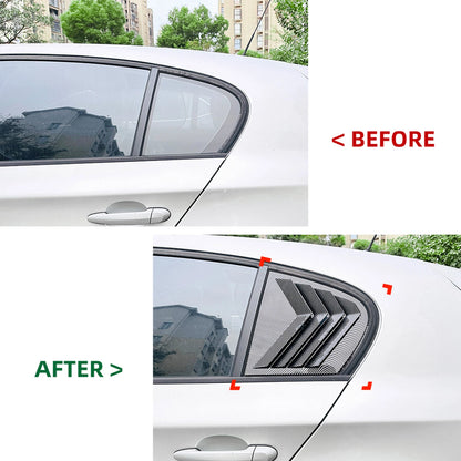 Rear Window Side Louver Cover for BMW 1 Series E87 (2005-2011)
