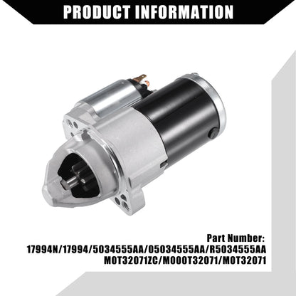 Starter Motor for Chrysler Sebring (2007-2010)
