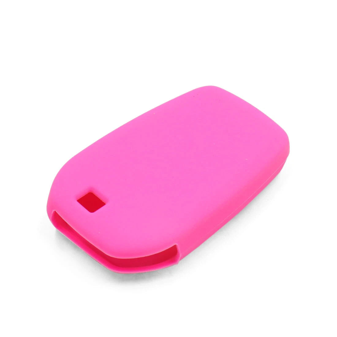 Pink Silicone Key Fob Cover Case for Toyota Crown Camry Corolla RAV4 (2010-2023)