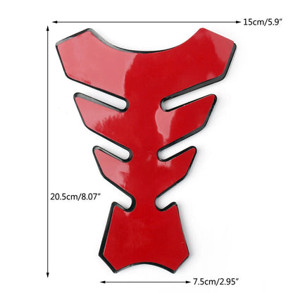 Rubber Tank Pad Gas Protector Sticker Cover for Motorcycle (F3)