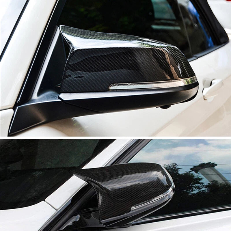 Carbon Fiber Rearview Mirror Cap Covers for BMW F20 F21 F22 (2012-2019)