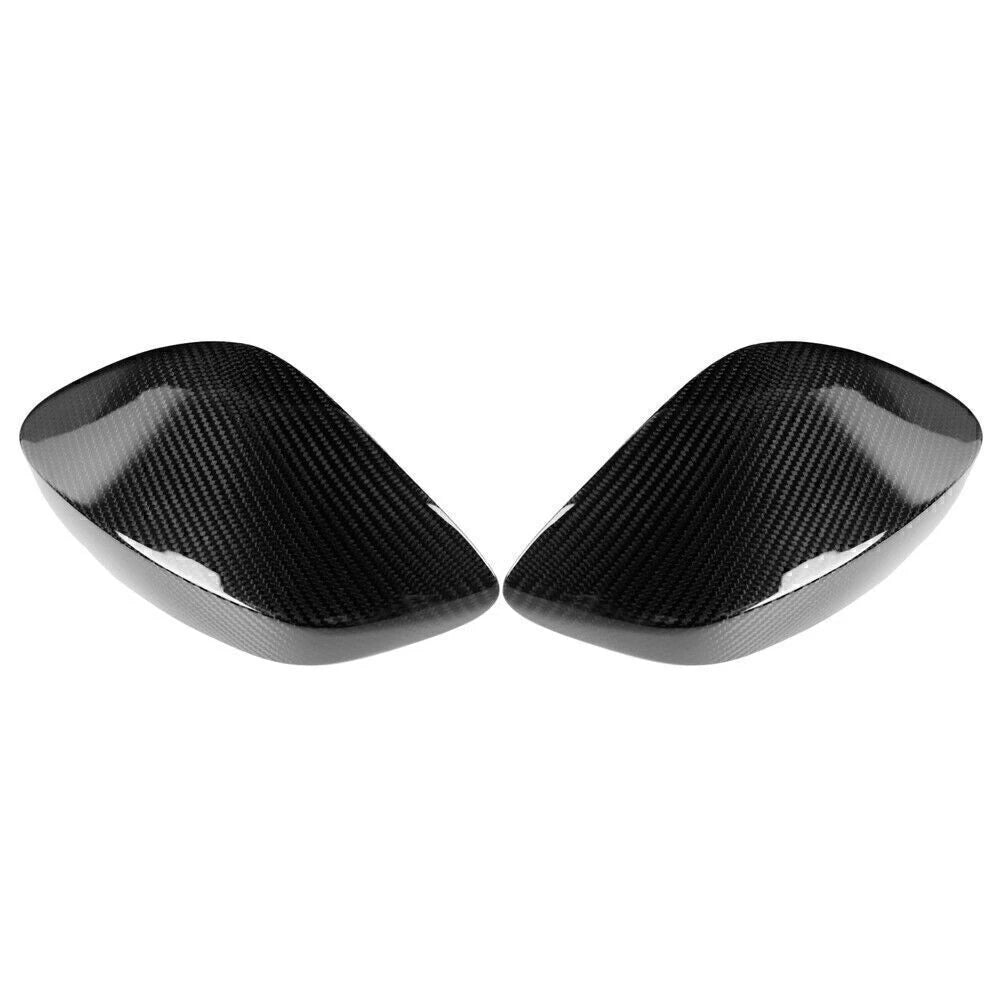 Black Carbon Fiber Side Mirror Covers for Toyota GT86 Subaru BRZ FR-S (2012-2015)