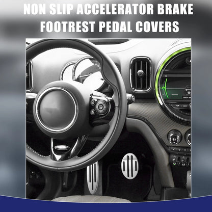 3 x Foot Pedal Covers for Mini Cooper (2002-2023)