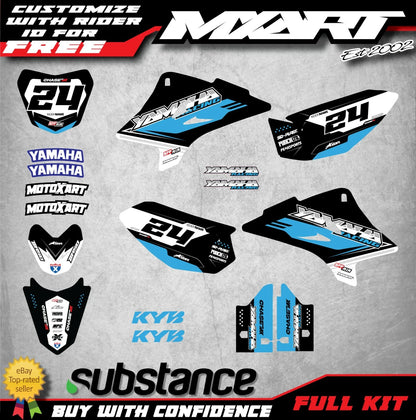 TTR50  Graphics Sticker Kit for Yamaha TTR 50 (2006-2023)