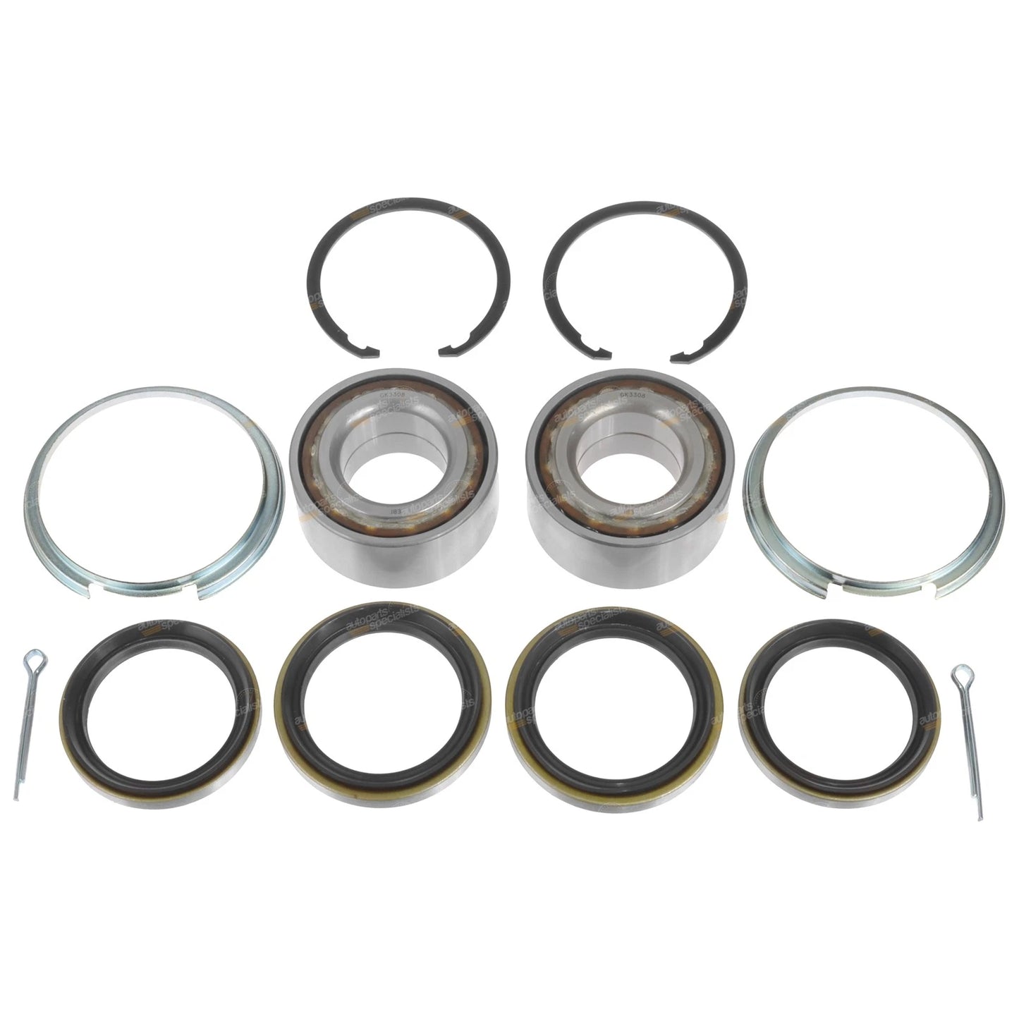2 x Rear Wheel Bearing for Toyota MR2 AW11 4cyl 1.6L 4A-GE (1987-1990)