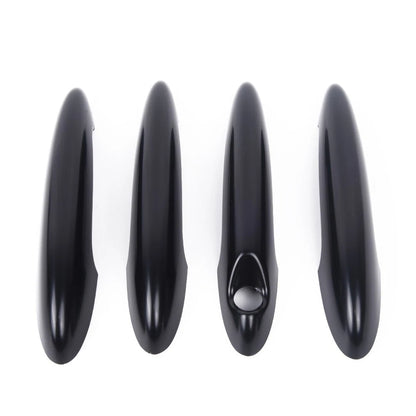 4x Gloss Black Door Handle Cover Trim for R60 COUNTRYMAN Cooper S (2011–2016)