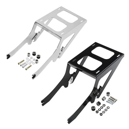 Two-Up Mounting Rack for Harley Heritage Classic FLHC (2018-2025) Black/Chrome