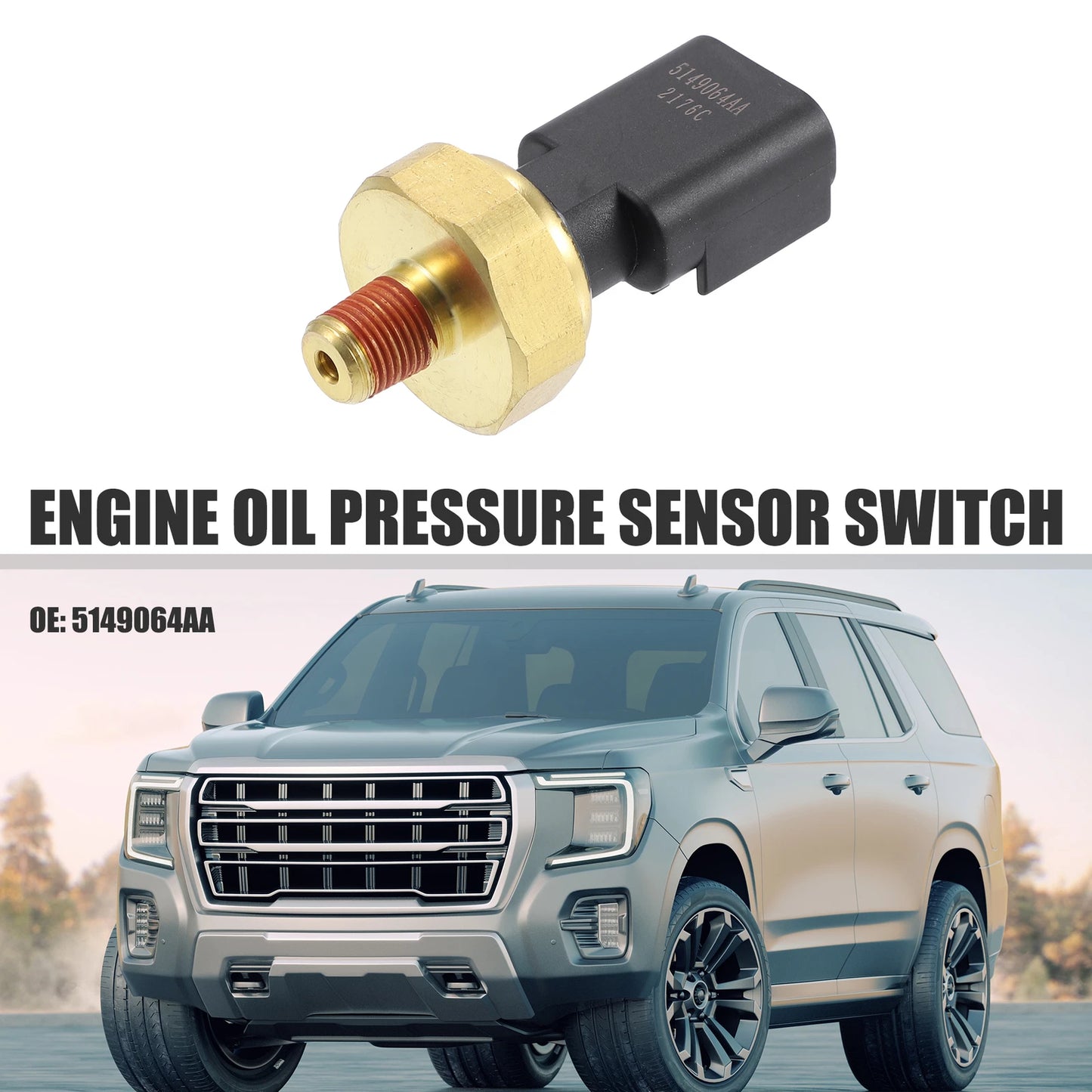 Engine Oil Pressure Sensor for Jeep Grand, Dodge Durango, Ram (2011-2023)