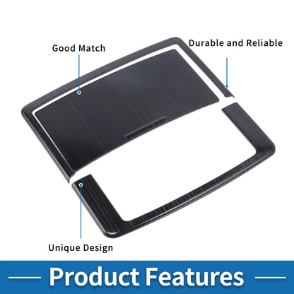 Car Front Row Headlight Trim Bezel for Nissan Rogue (2021-2024)