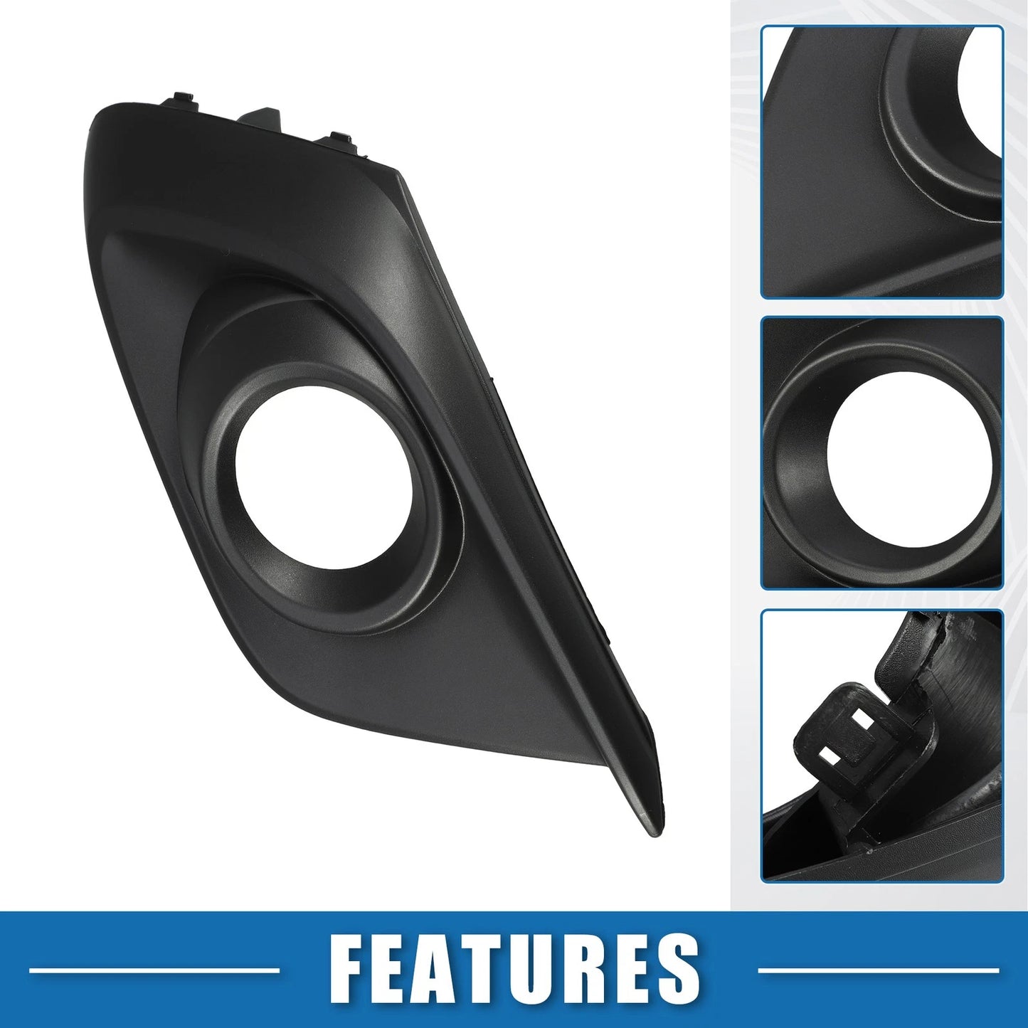Front Fog Light Grille Cover Trim  for Mazda 3 (2014-2015)