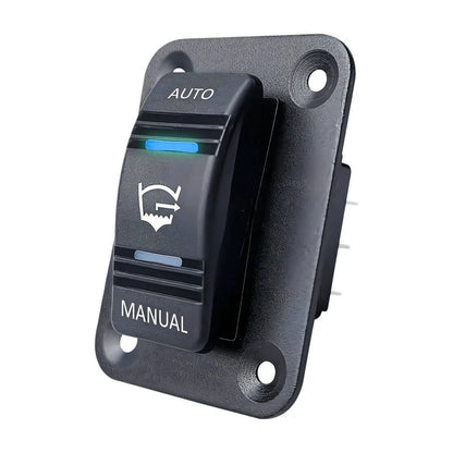 3 Way Bilge Pump Rocker Switch Panel for Car Boat Auto/Off/Manual
