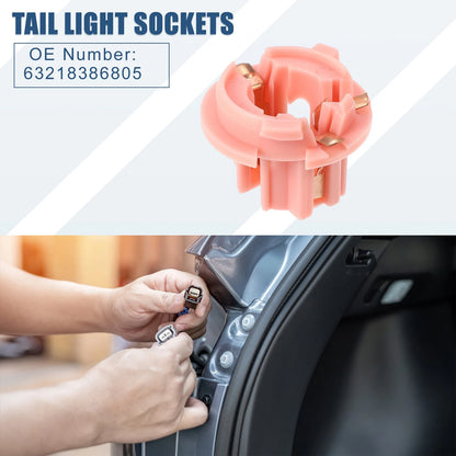 Tail Light Sockets for BMW E53 X5 2000-2004 - 2 x Brake Lamp Holders
