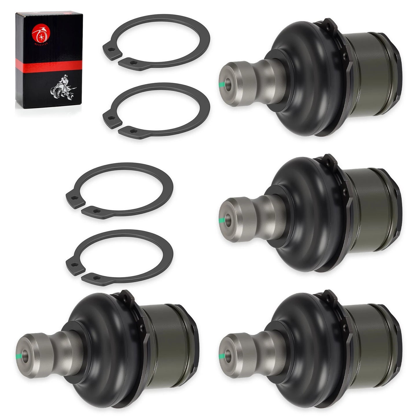 4xUpper/Lower Ball Joint Set for Arctic Cat 500/550/570/650/700/1000 (2000–2010)